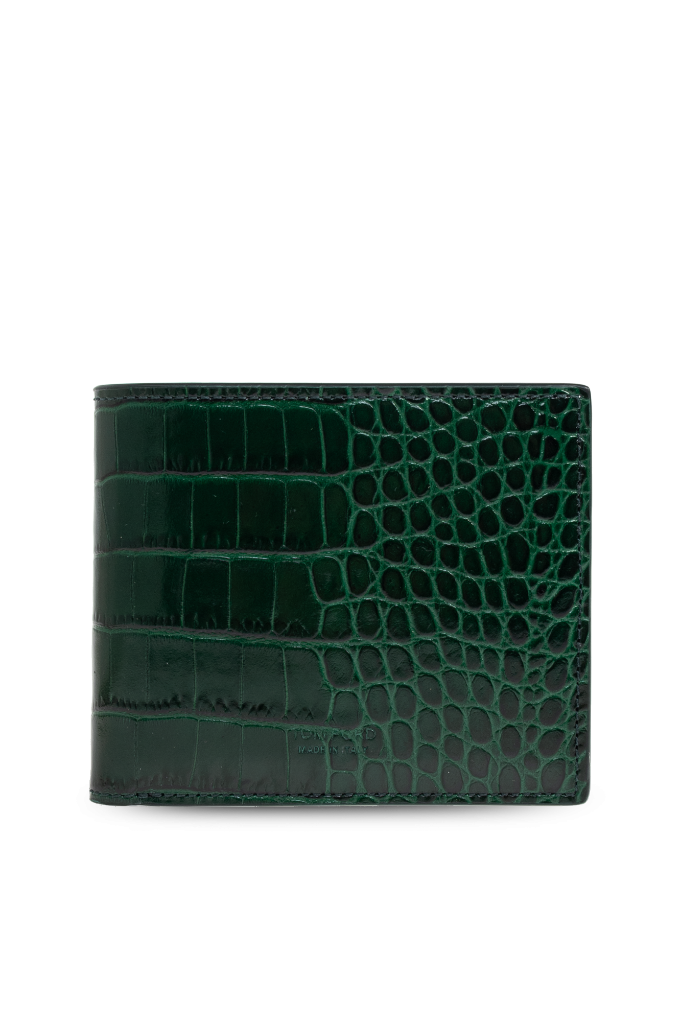 Green Leather wallet Tom Ford - Vitkac Italy